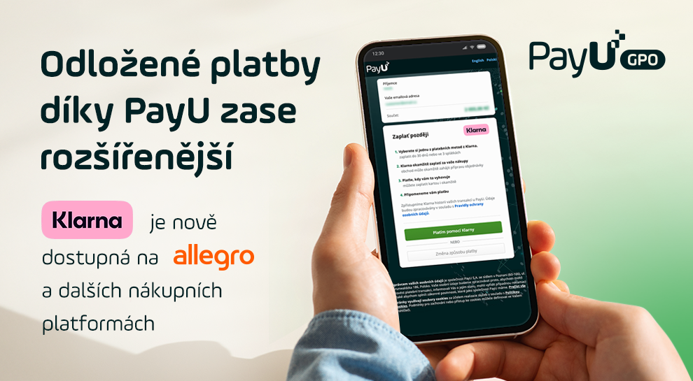 PayU Klarna and allegro main
